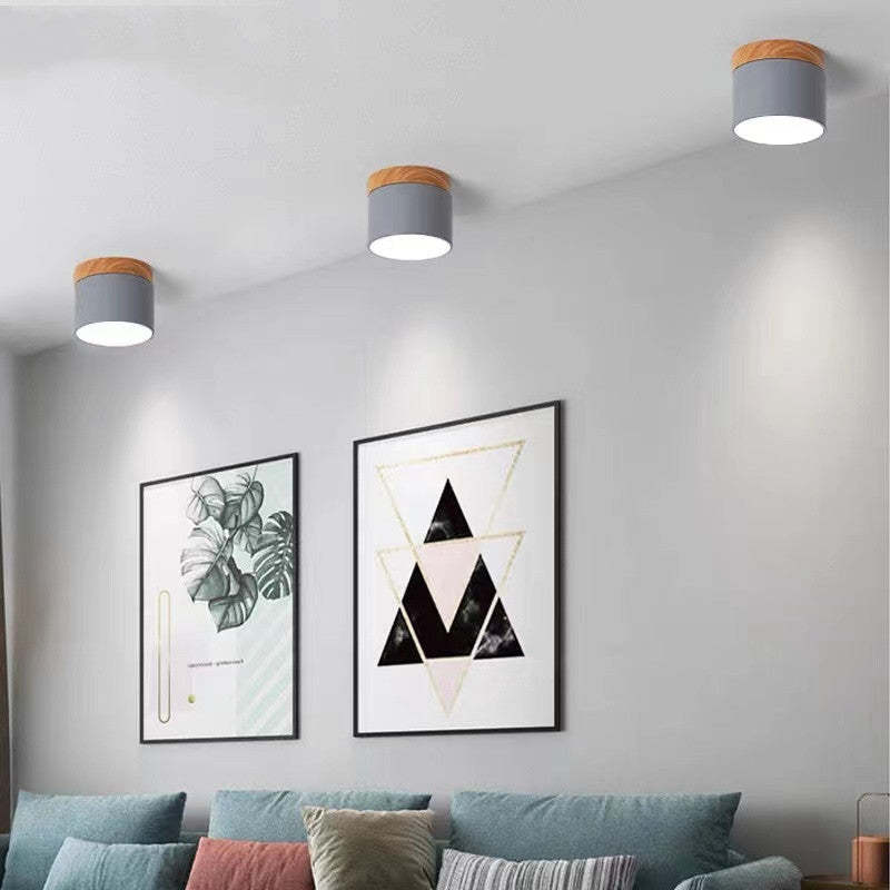 Morandi Stijl Moderne LED Plafondlamp - LumiModo
