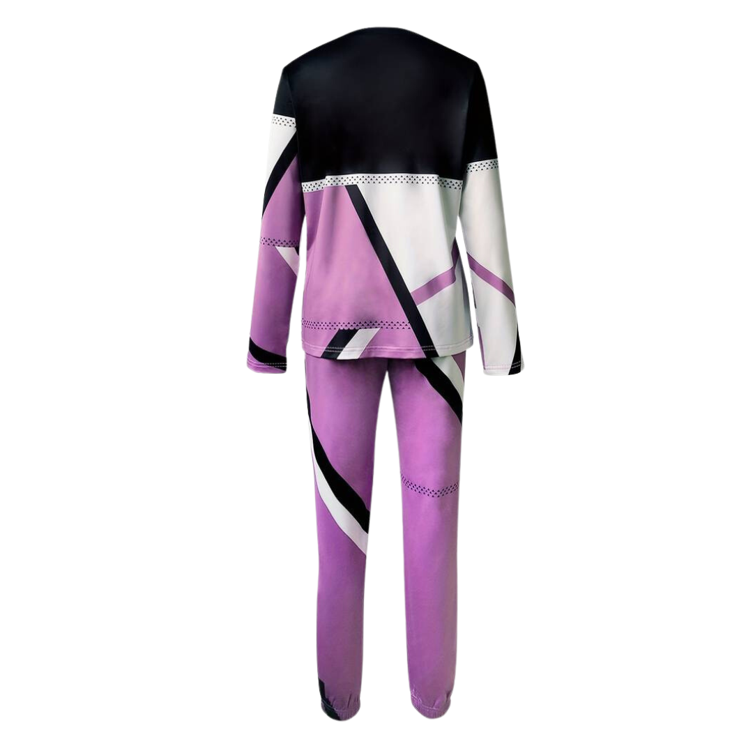 2-delig Set met O-hals en Lange Broek - Sophie