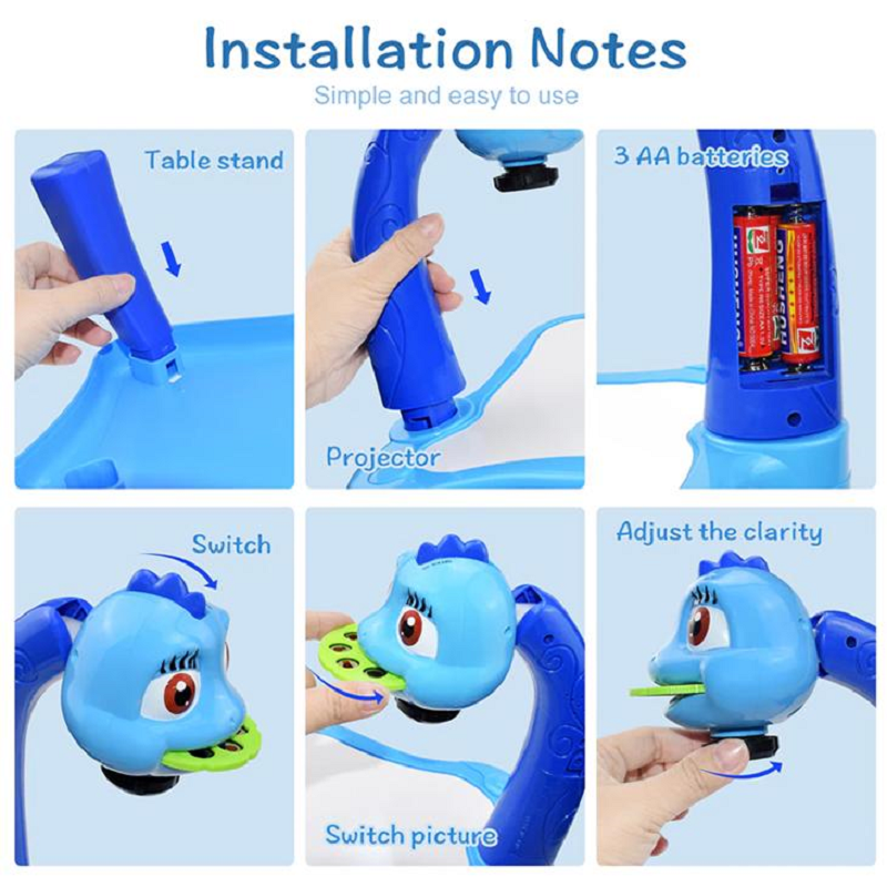 LED Tekenprojector met Muziek voor Creatieve Kids - ArtBuddy