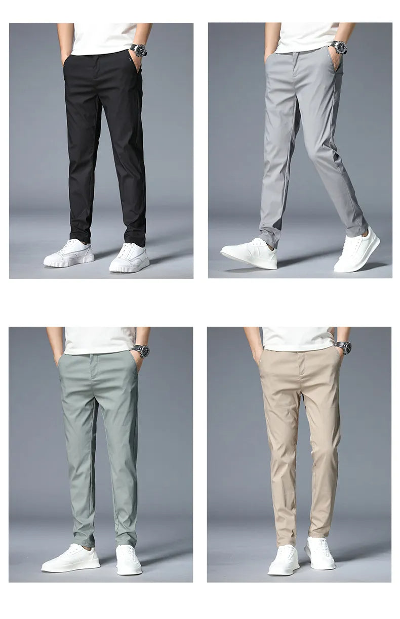 Slim Fit Pantalon | Elastisch en comfortabel voor elk moment