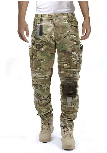 Functionele Heren Cargo Broek met Kniebescherming – Bram