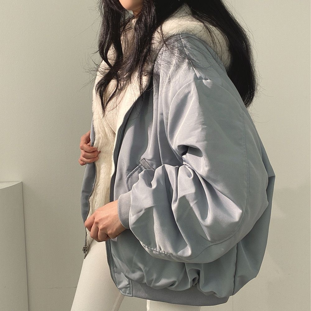 Dubbelzijdige Dameswinterjas met Capuchon - Isla