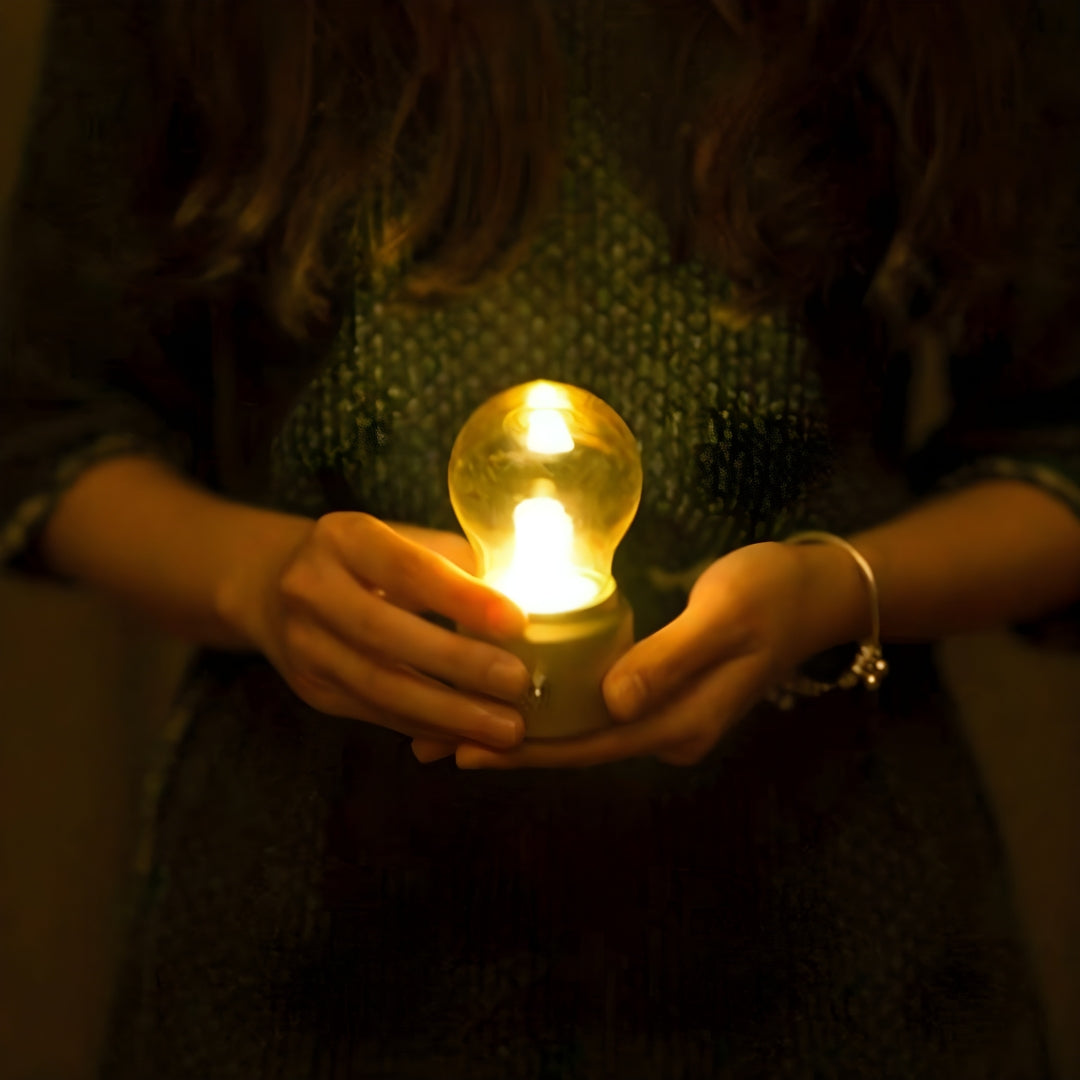 Draagbare Retro Tafellamp - LumiRetro