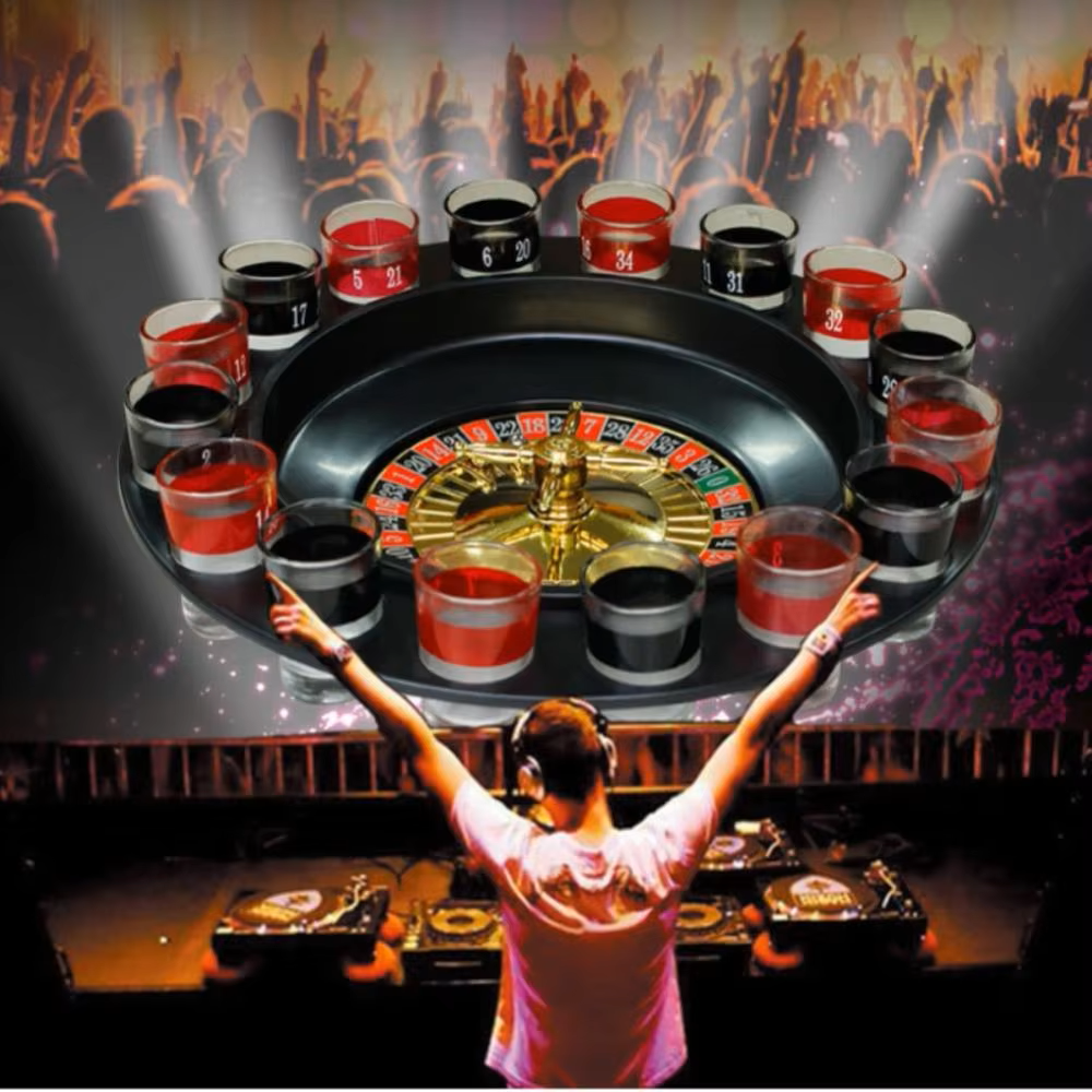 Drink Roulette Spelset – SpinShot