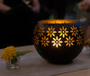 Bloemen Kaarslamp met Geurverspreider – Fleuris