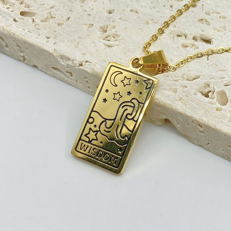 Vintage Tarot Kaart Gelukshanger - Seraphina