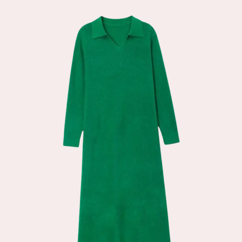 Gebreide Midi Jurk - Mirelle