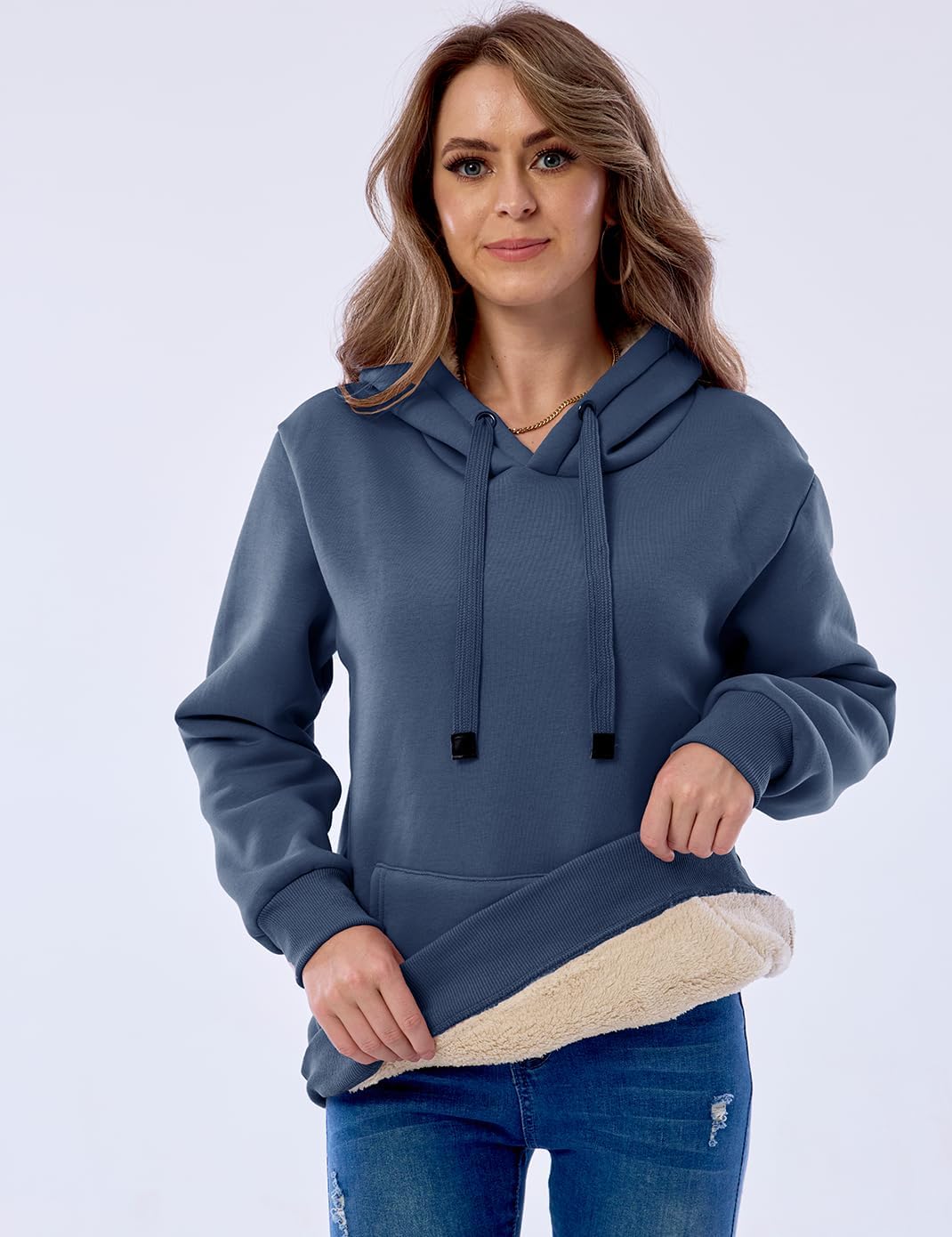 Dames Casual Gevoerde Hoodie - Lilly