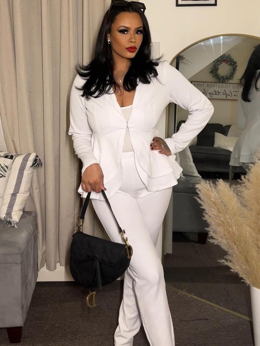 Blazer en Broek Set - Faylinn