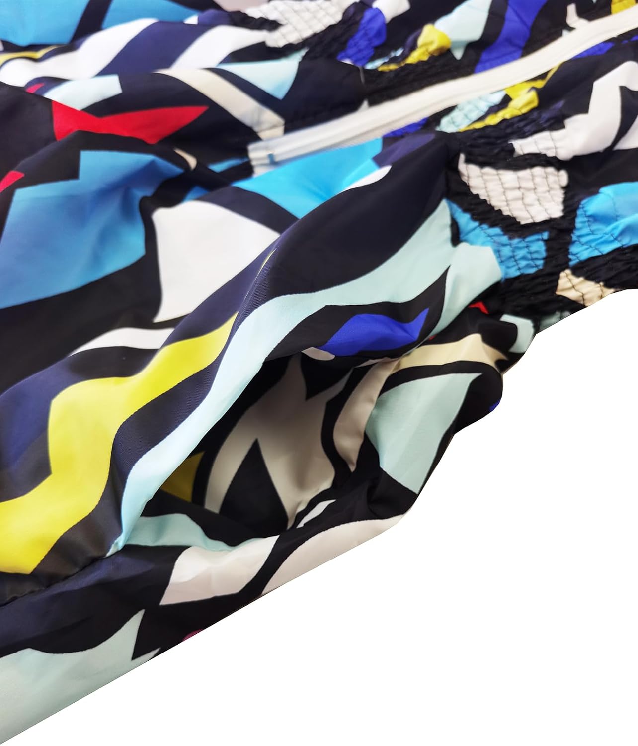 Retro Dames Windbreaker Jumpsuit - Elodie