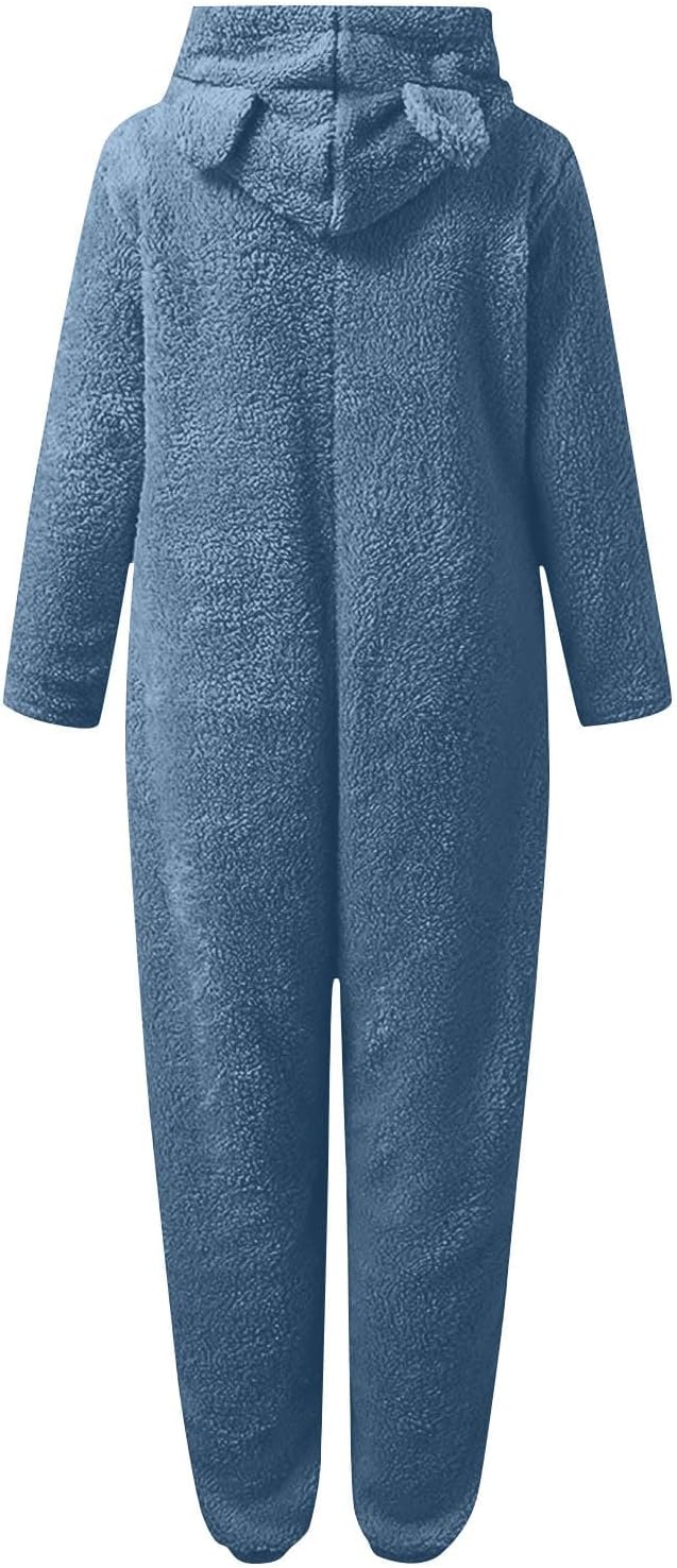 Sherpa Fuzzy Onesie met Capuchon - CozyCat