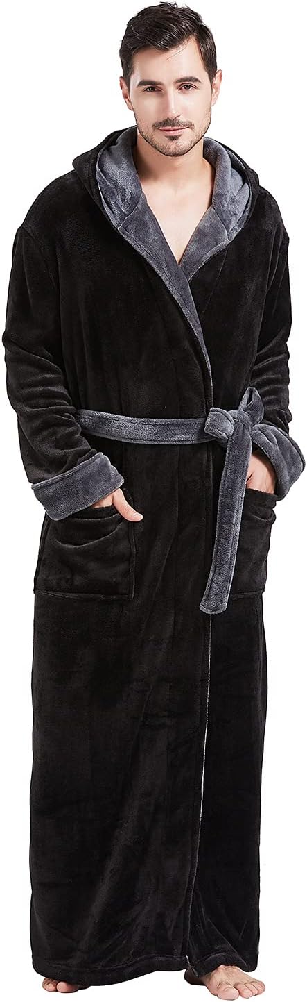 Comfortabele Flanellen Heren Badjas - James