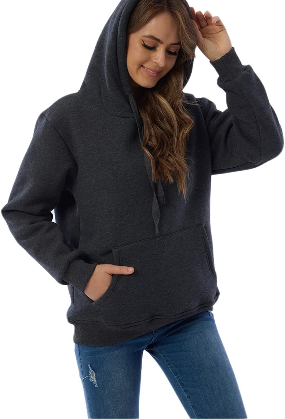 Dames Casual Gevoerde Hoodie - Lilly