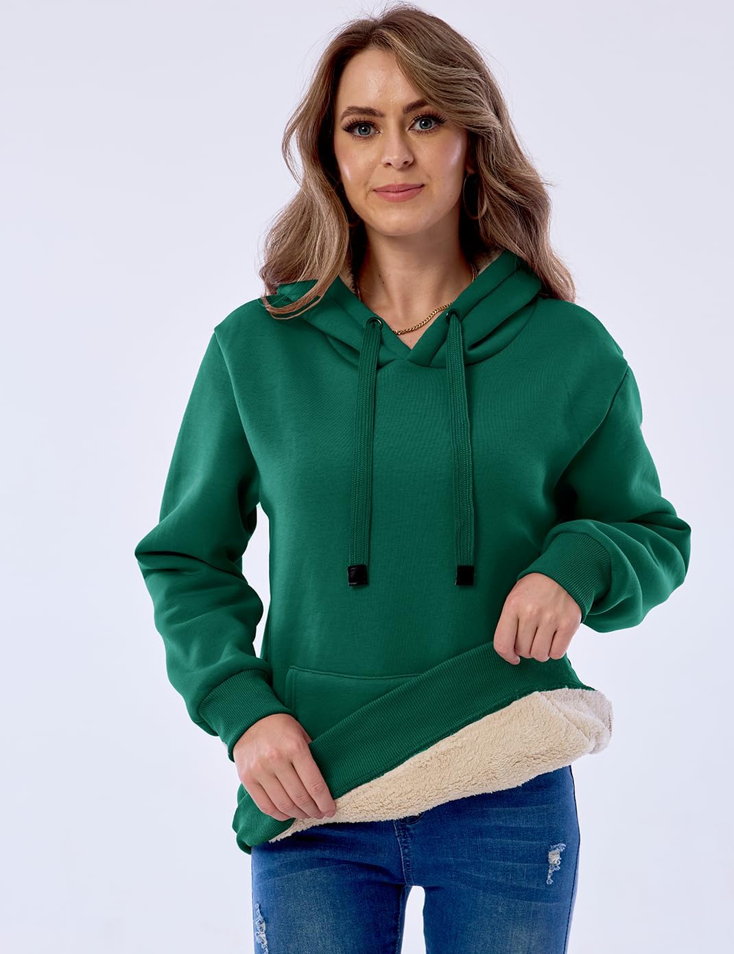 Dames Casual Gevoerde Hoodie - Lilly