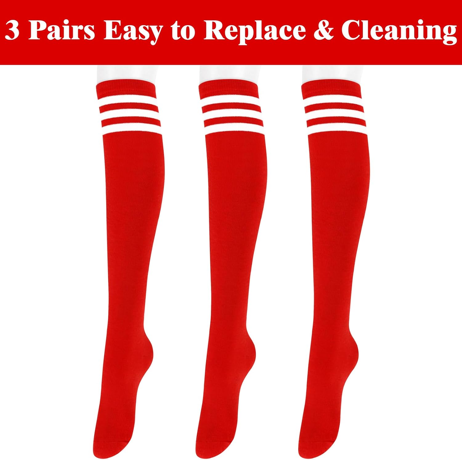 Knee High Sokken - Lila