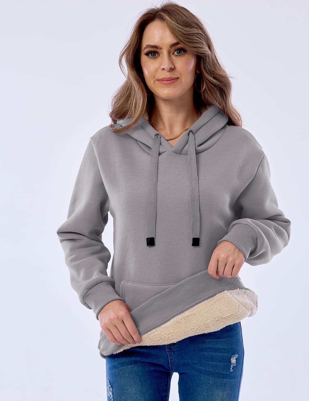 Dames Casual Gevoerde Hoodie - Lilly