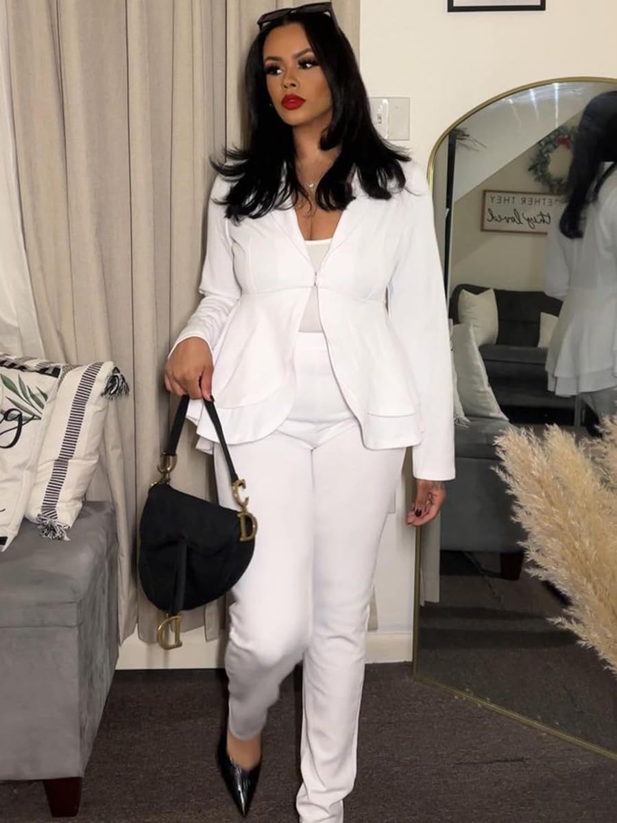 Blazer en Broek Set - Faylinn