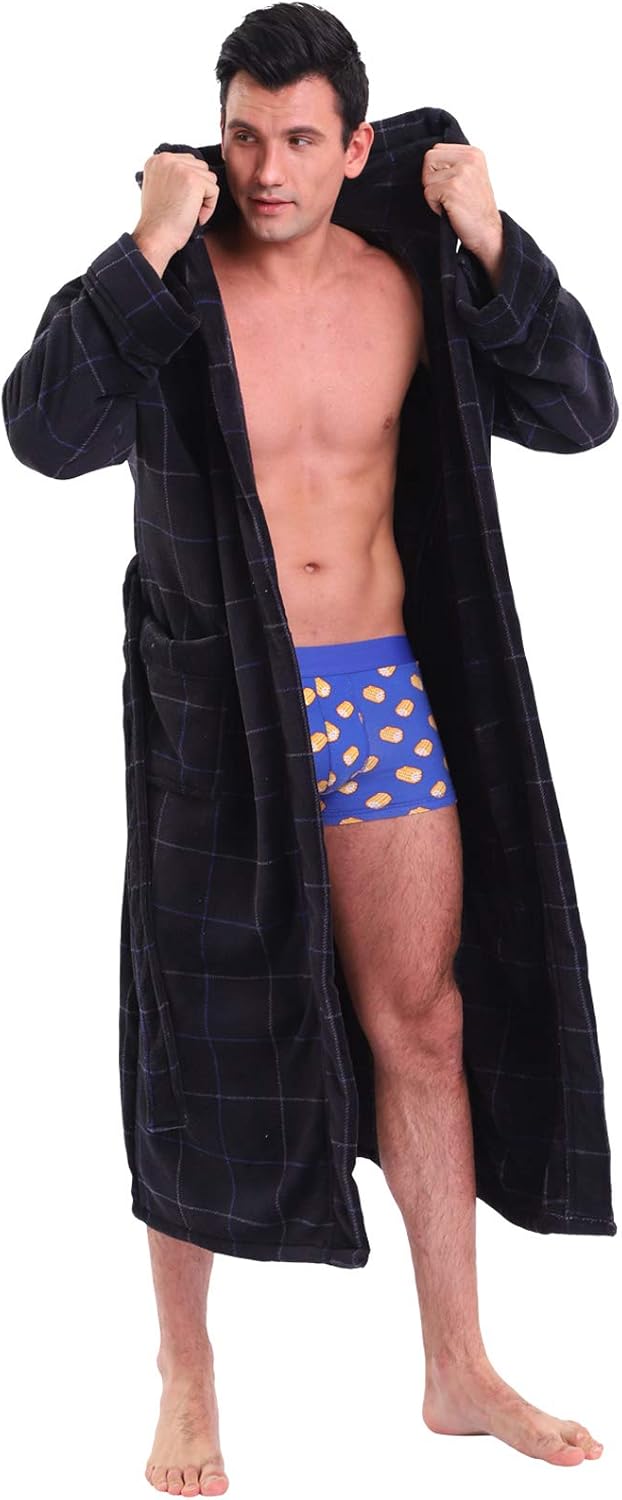 Luxe Heren Badjas met Capuchon - Lars