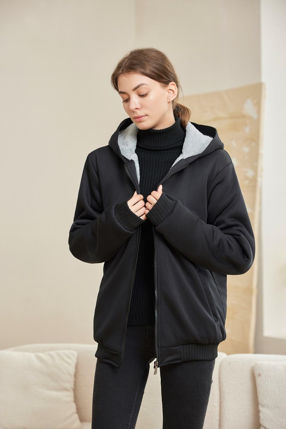 Comfortabele Dames Winter Fleecevest - Gemma