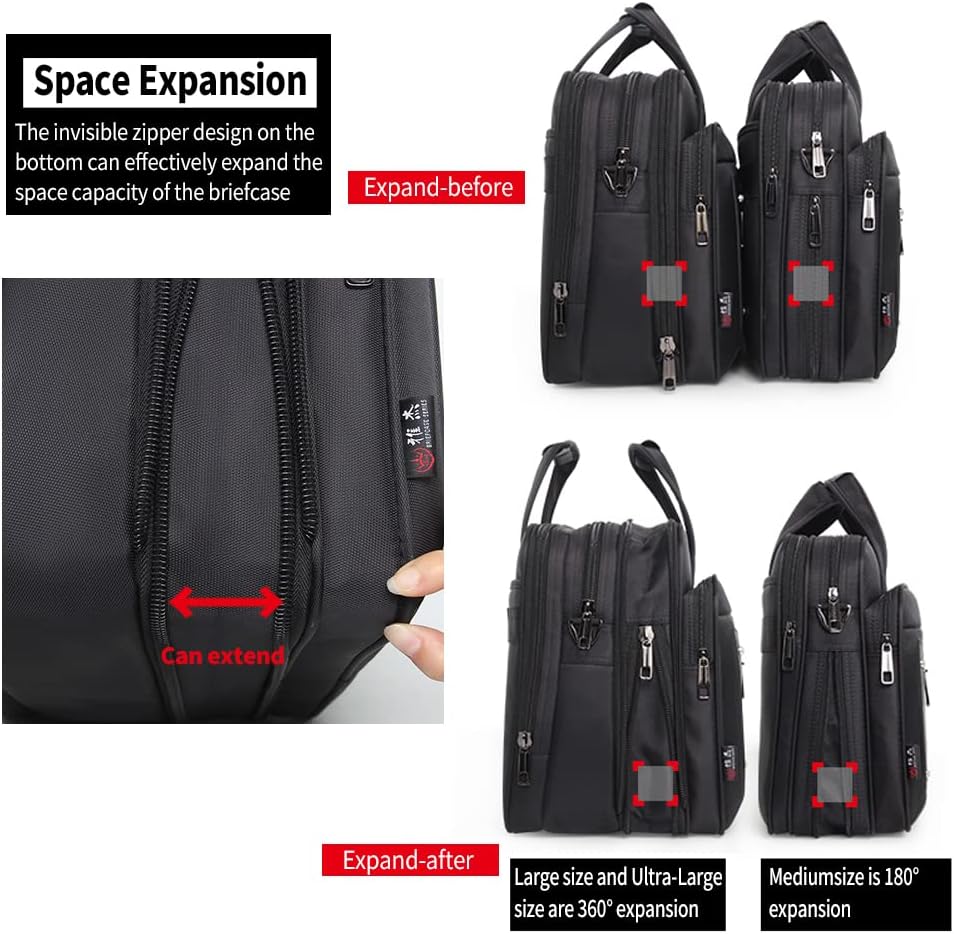 Heren Canvas Laptop & Business Schoudertas
