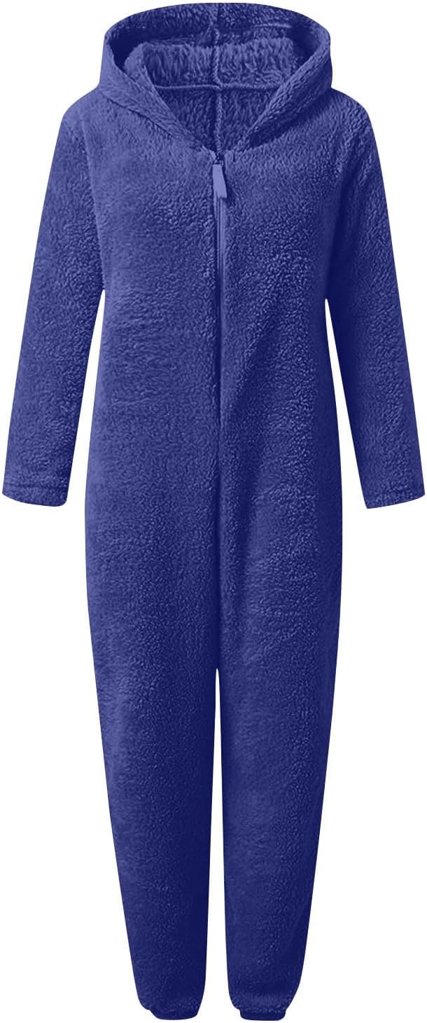 Sherpa Fuzzy Onesie met Capuchon - CozyCat
