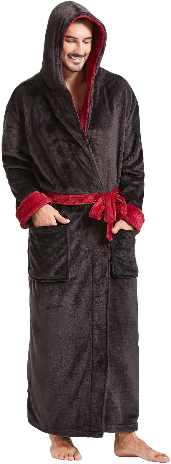 Comfortabele Flanellen Heren Badjas - James