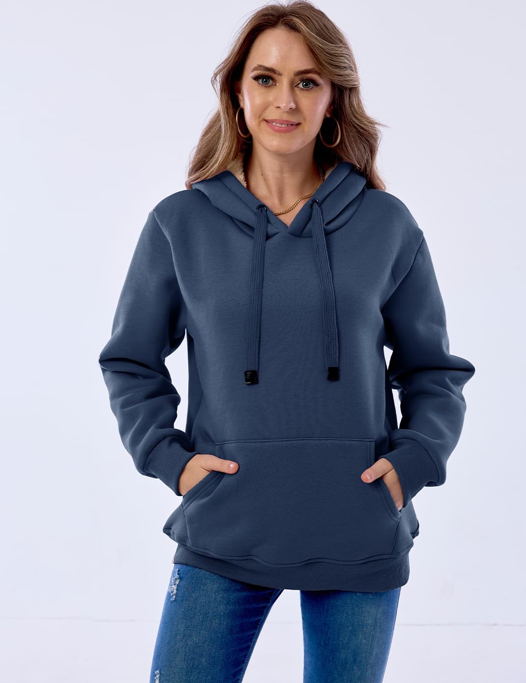 Dames Casual Gevoerde Hoodie - Lilly