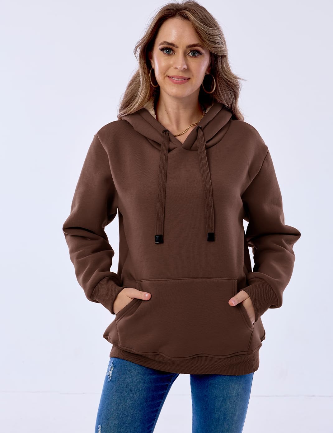 Dames Casual Gevoerde Hoodie - Lilly