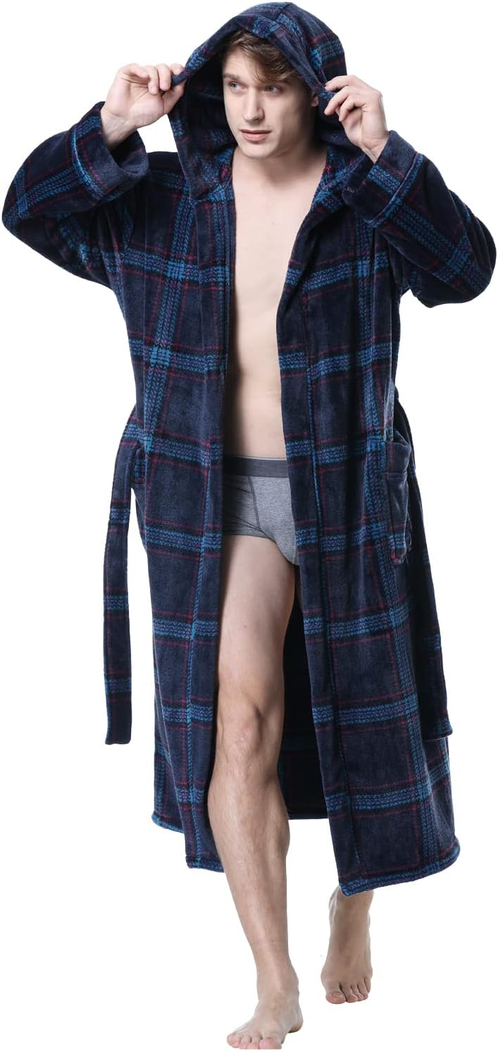 Luxe Heren Badjas met Capuchon - Lars