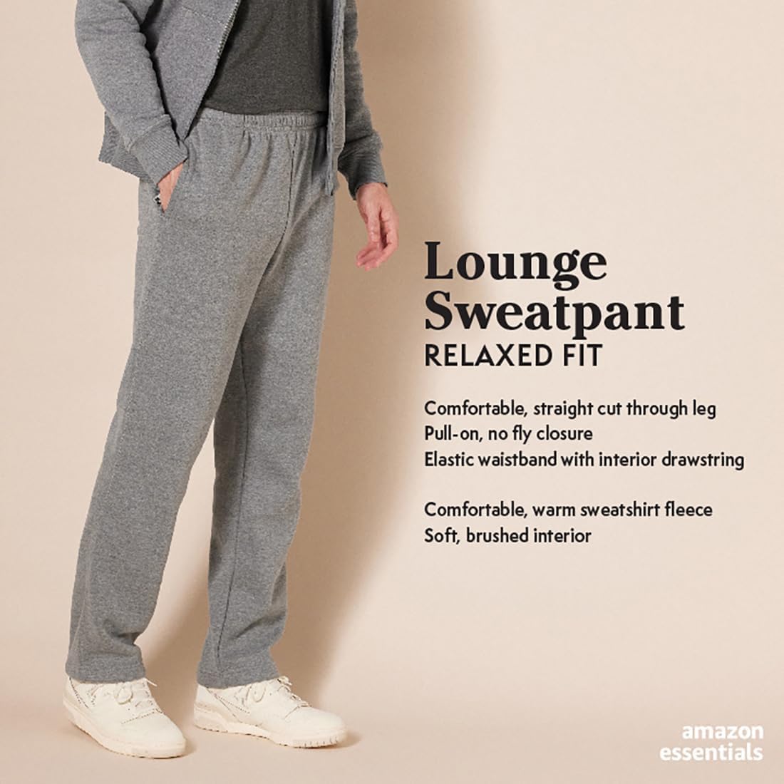 Comfortabele Heren Fleece Sweatpants - Luca