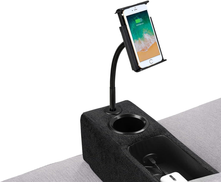 Multifunctionele Bankarmsteun met Draadloos Opladen – Modulux