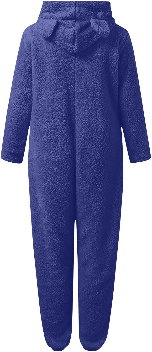 Sherpa Fuzzy Onesie met Capuchon - CozyCat