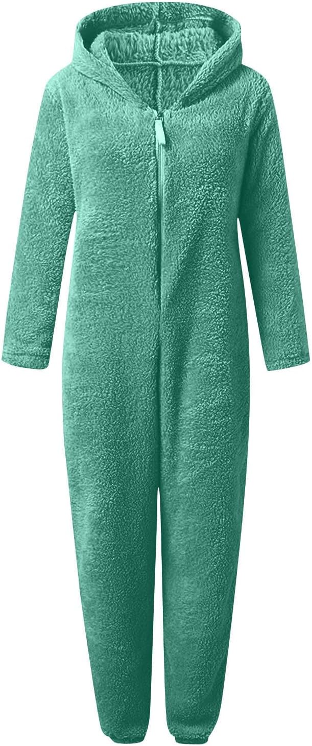Sherpa Fuzzy Onesie met Capuchon - CozyCat