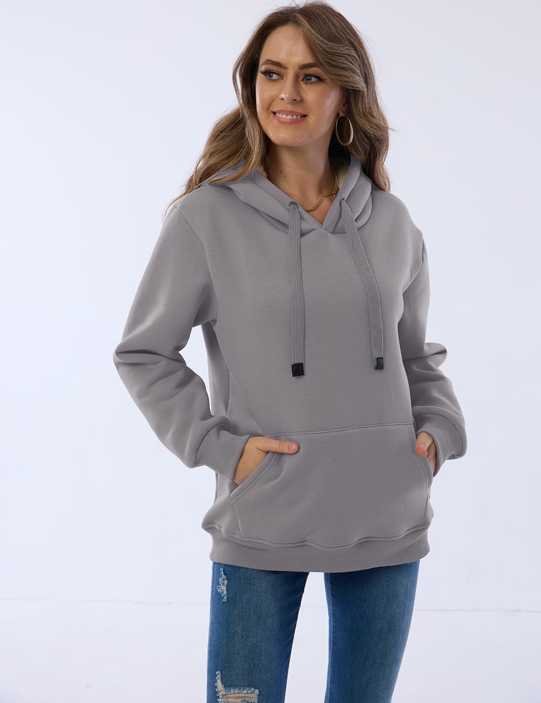 Dames Casual Gevoerde Hoodie - Lilly