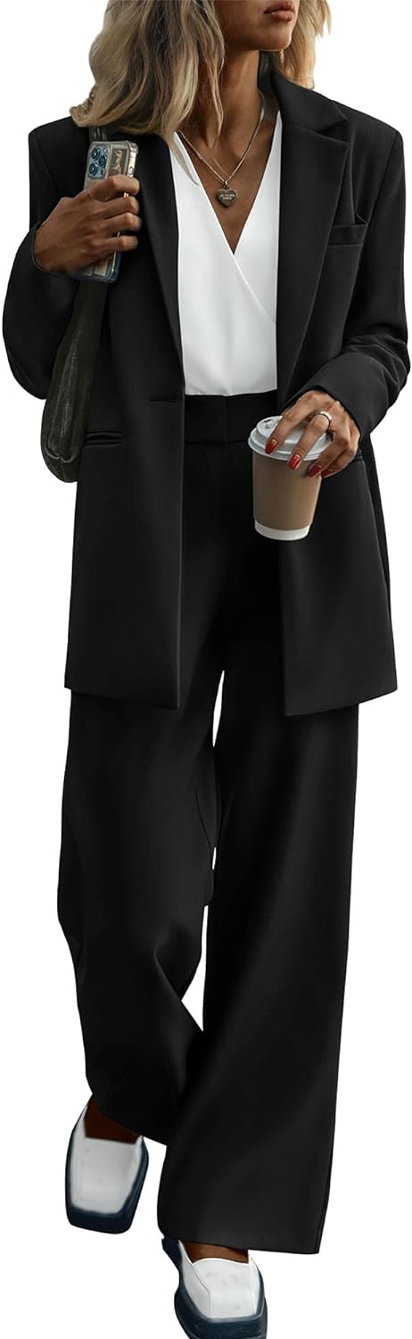 Stijlvolle Blazer en Pantalon Set - Mia