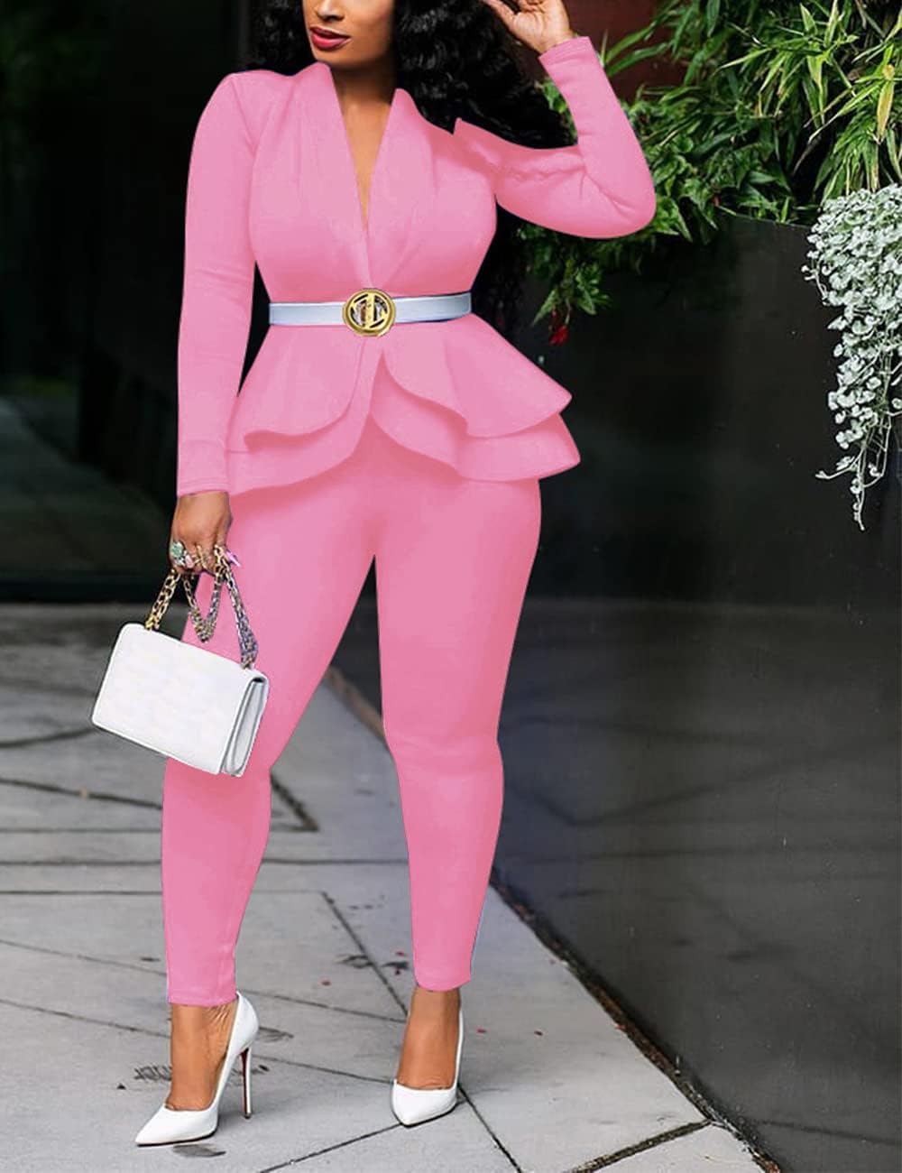 Blazer en Broek Set - Faylinn