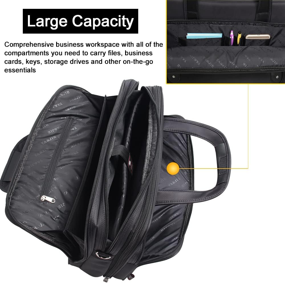 Heren Canvas Laptop & Business Schoudertas