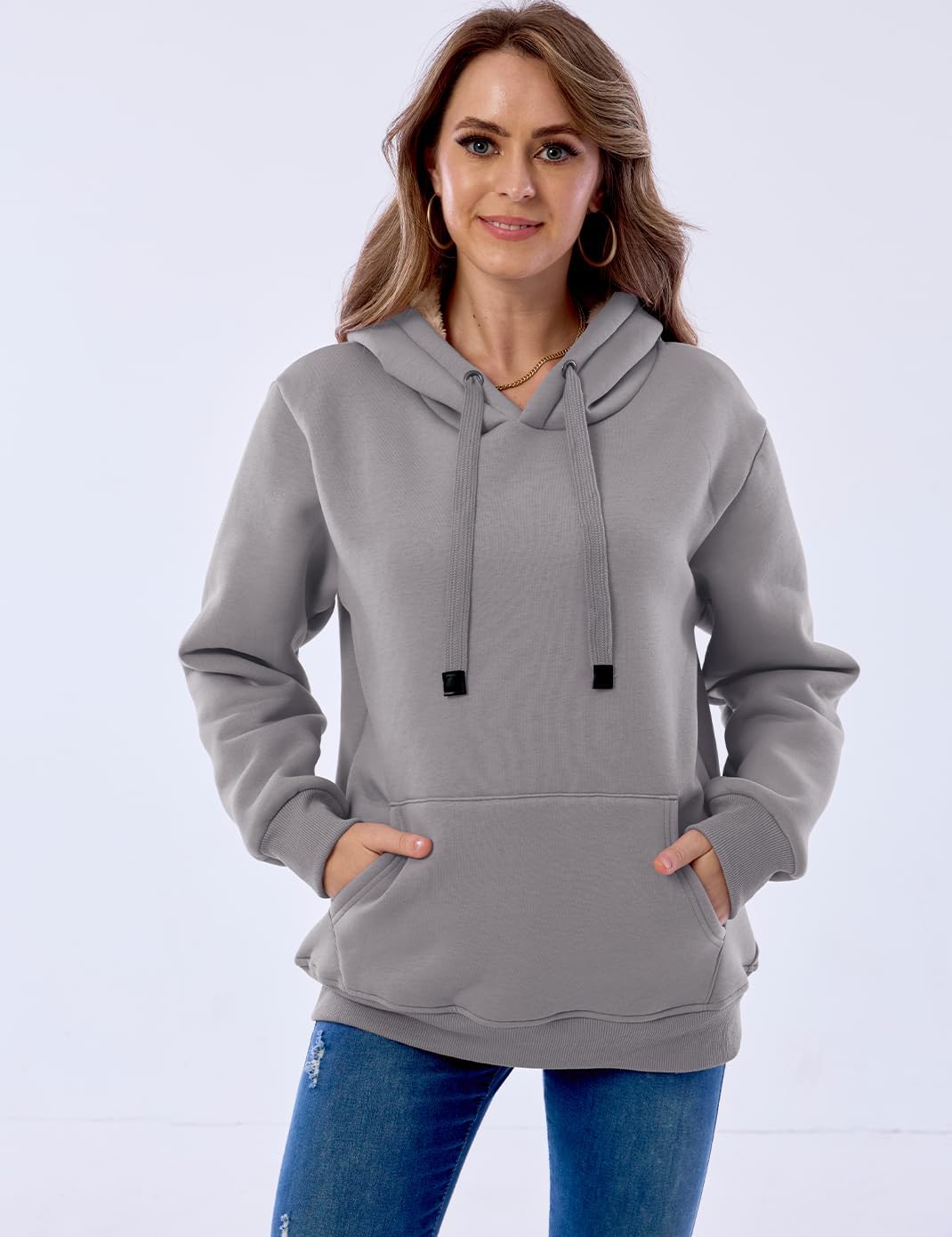 Dames Casual Gevoerde Hoodie - Lilly