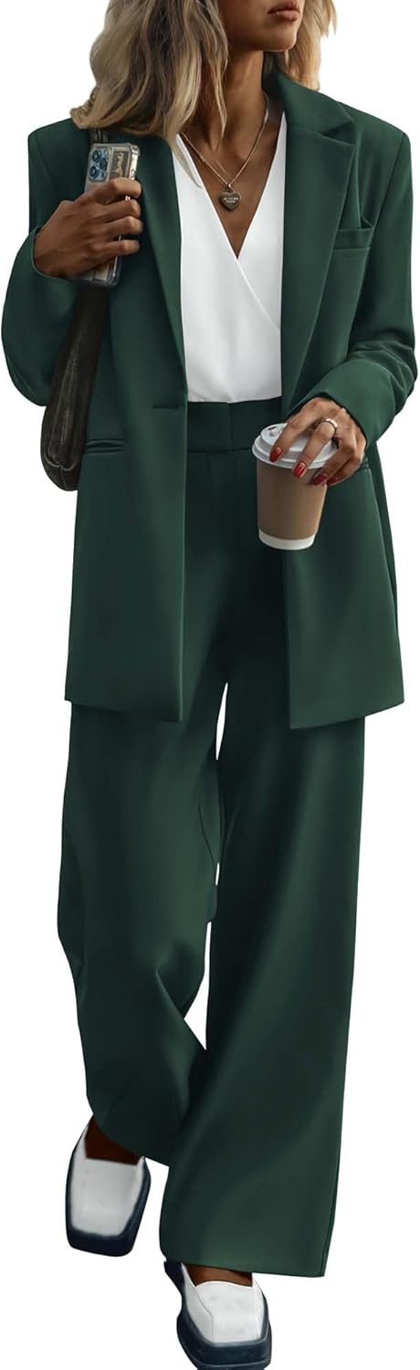 Stijlvolle Blazer en Pantalon Set - Mia