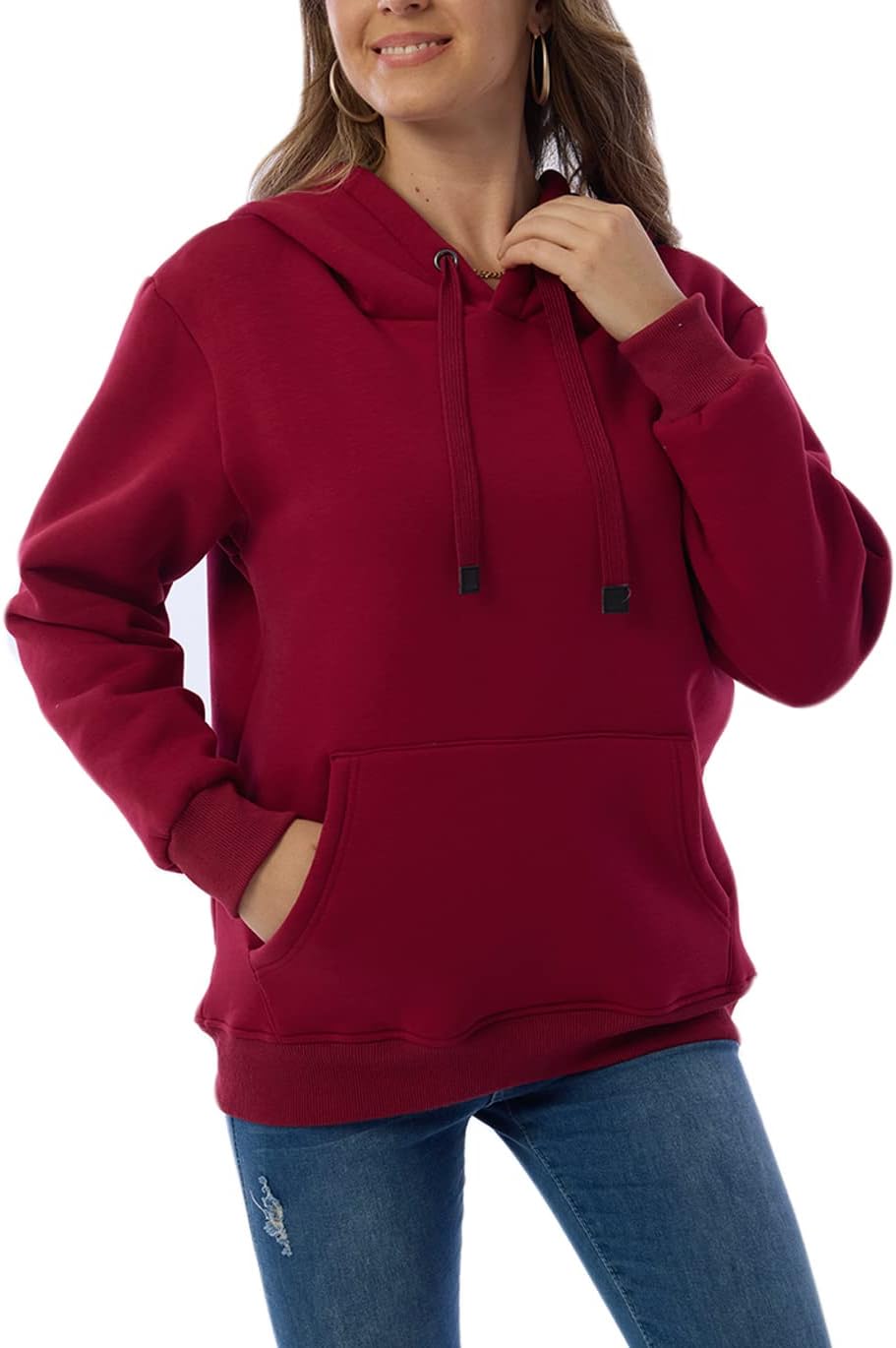 Dames Casual Gevoerde Hoodie - Lilly