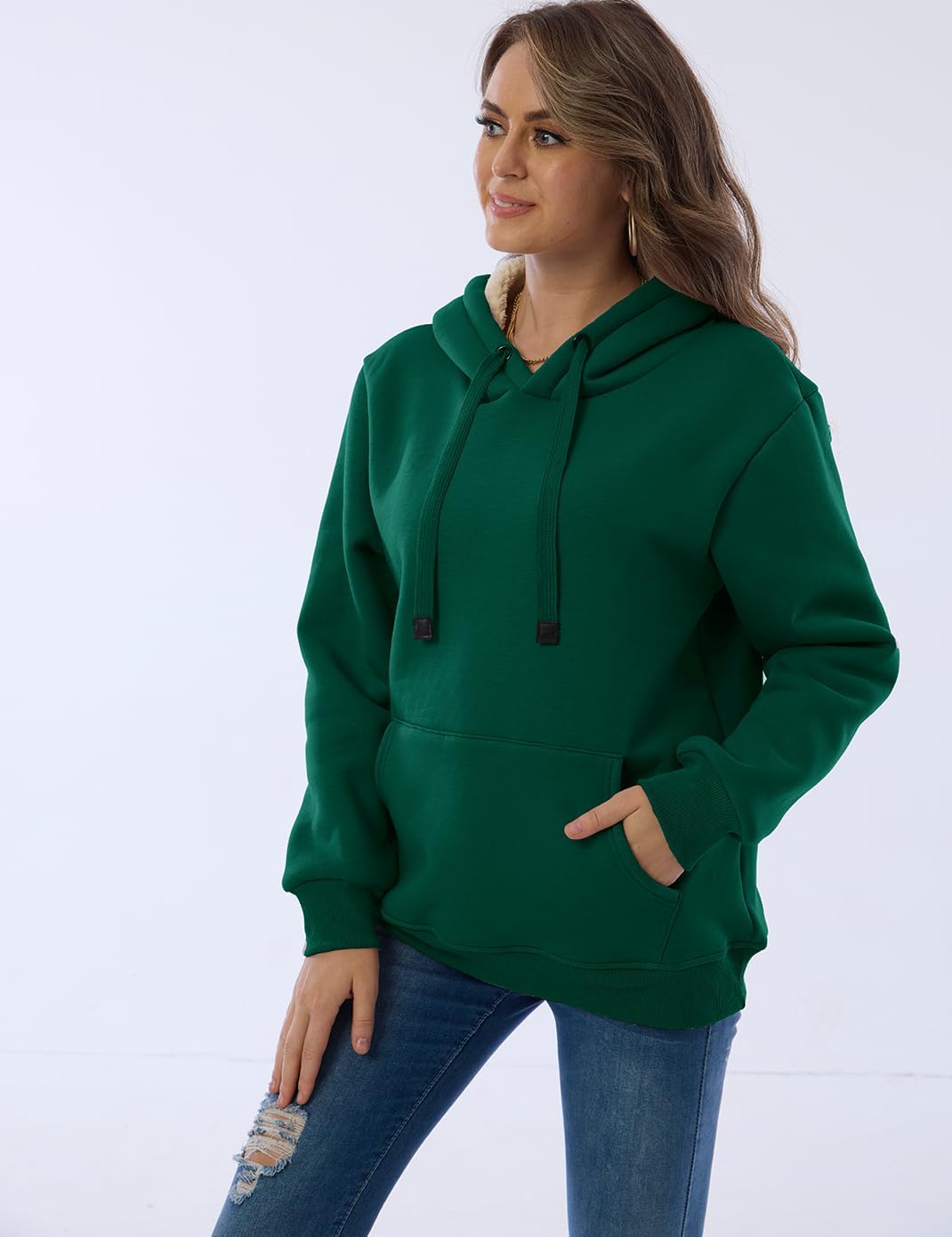 Dames Casual Gevoerde Hoodie - Lilly