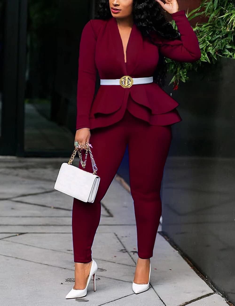 Blazer en Broek Set - Faylinn