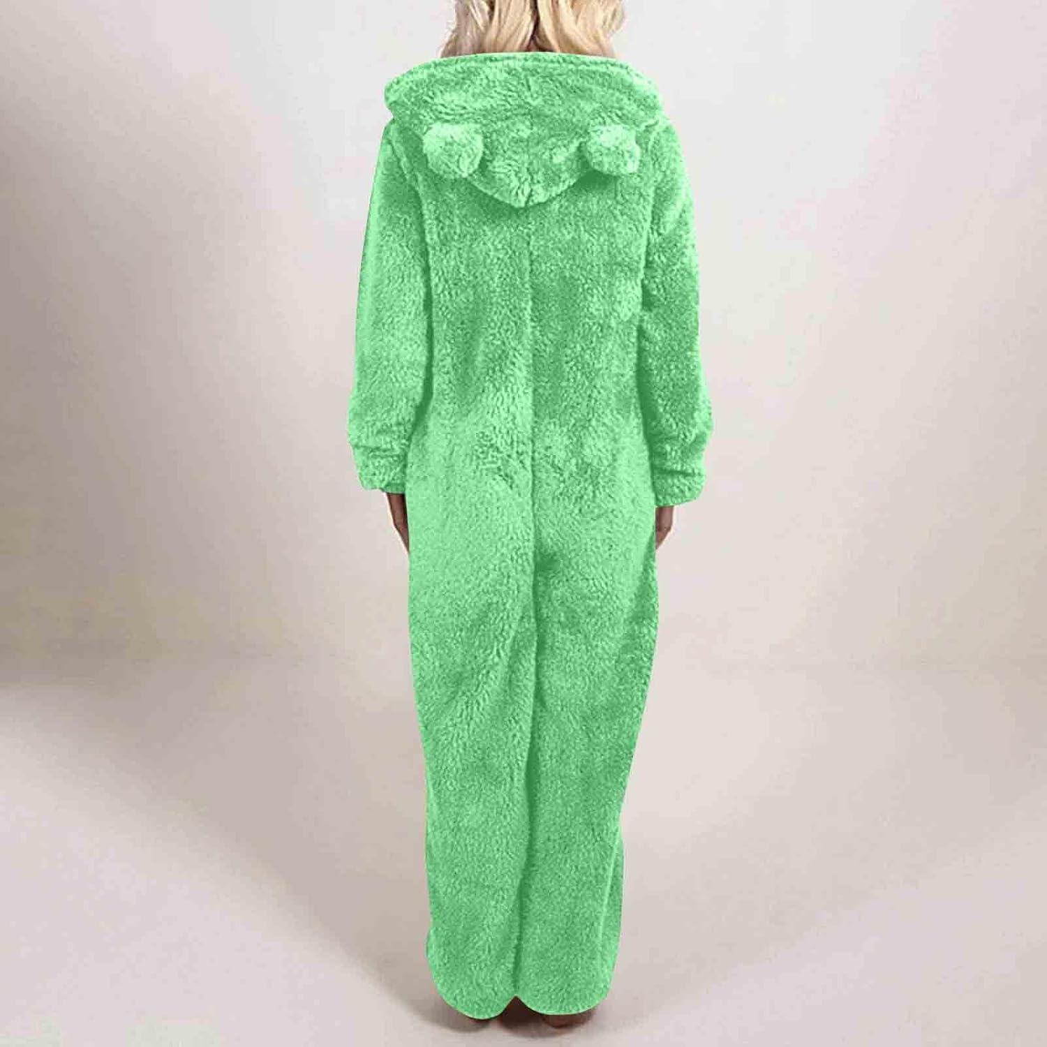 Sherpa Fuzzy Onesie met Capuchon - CozyCat