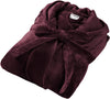 Fluffy Fleece Badjas met Capuchon - CozyFluff