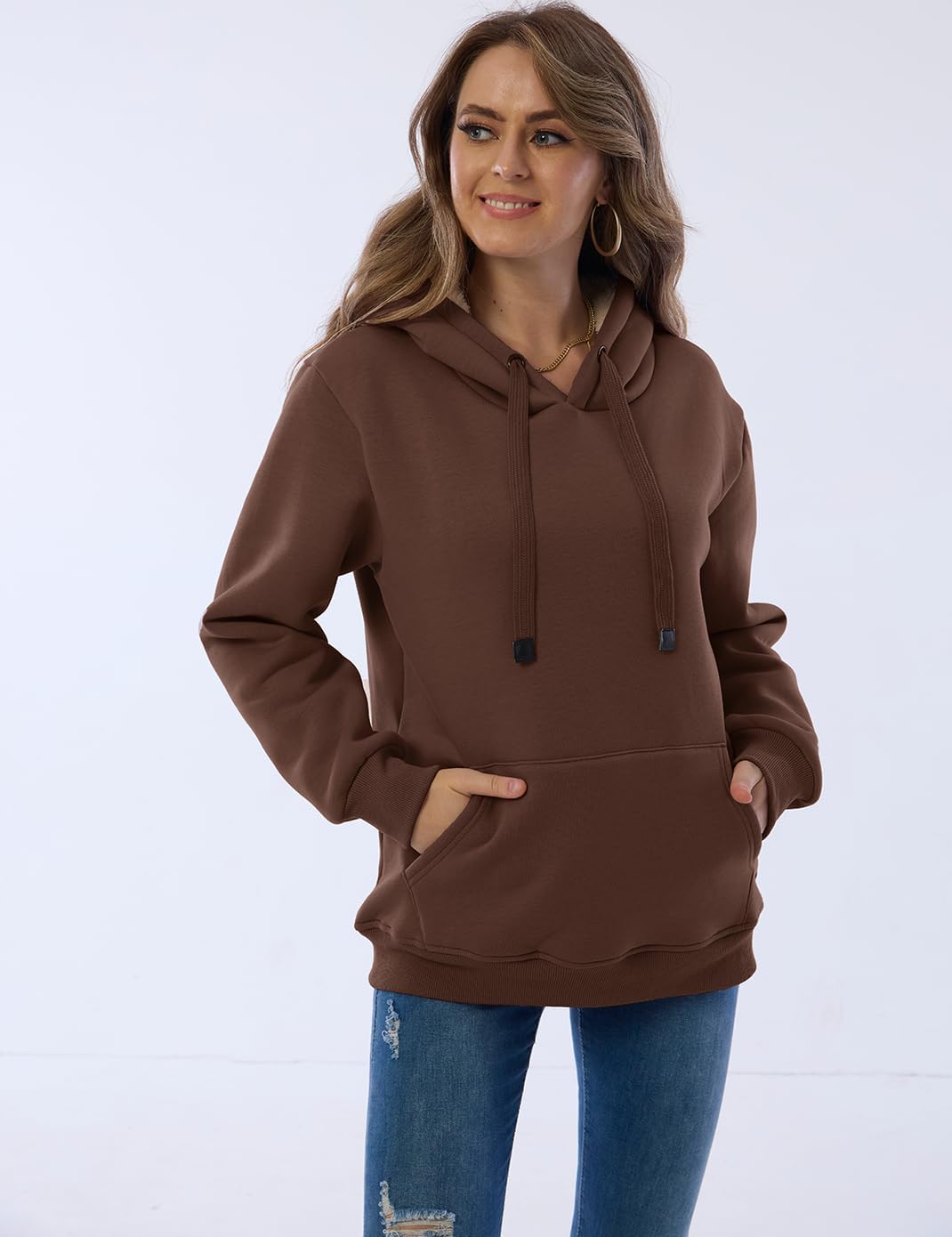 Dames Casual Gevoerde Hoodie - Lilly