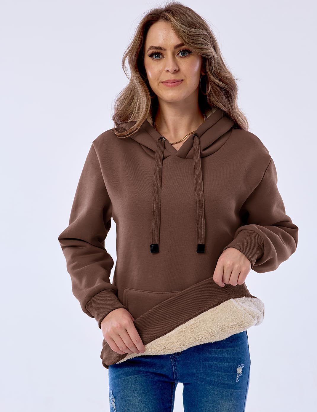 Dames Casual Gevoerde Hoodie - Lilly