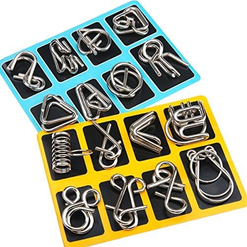 Metalen Puzzelringen Set - BrainTwist