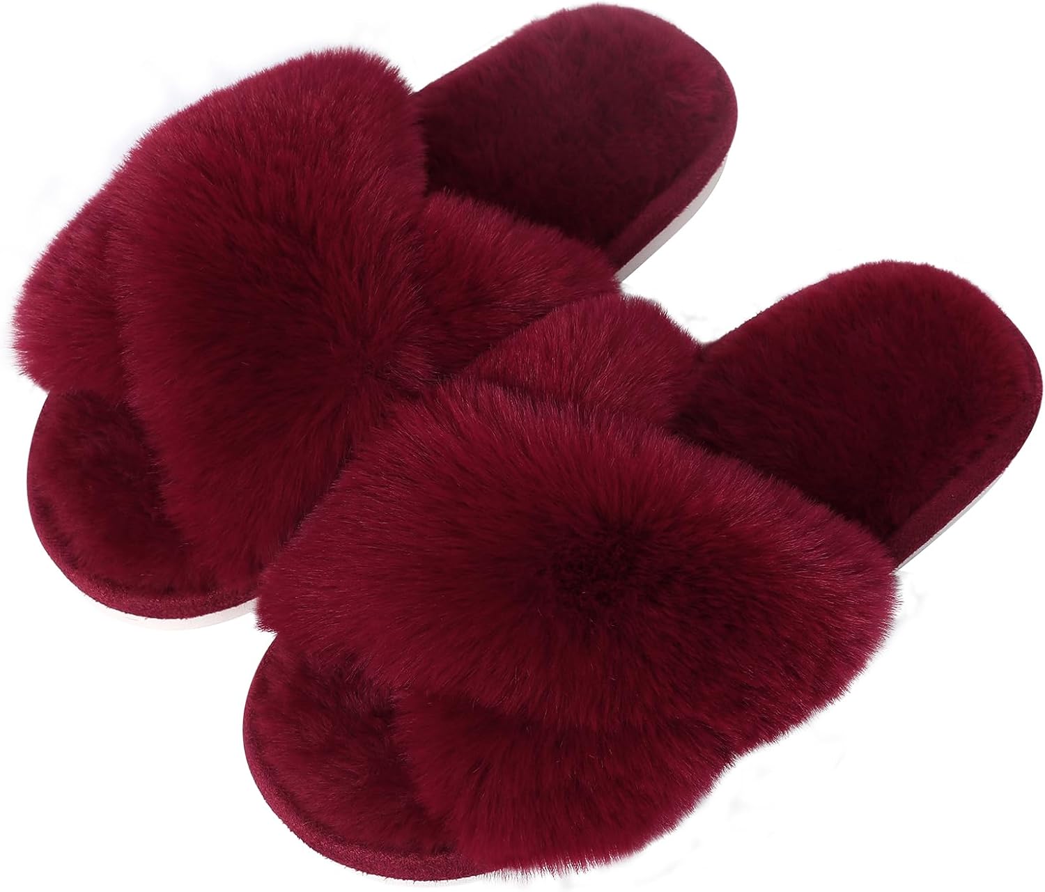 Fuzzy Slippers met Memory Foam - CloudStep