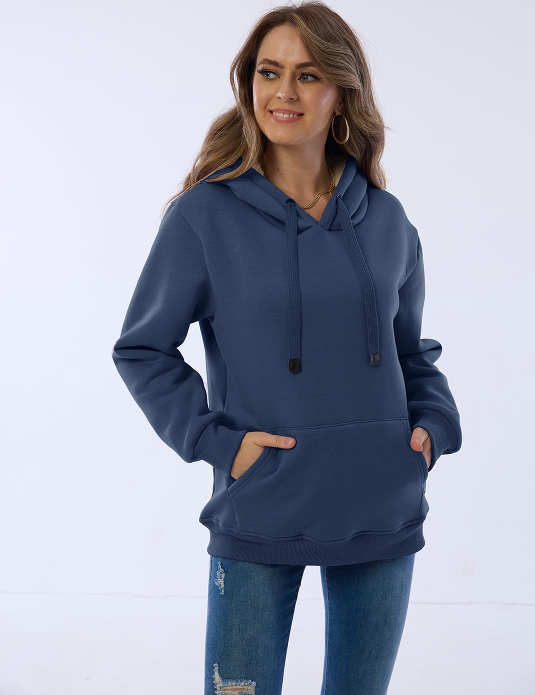 Dames Casual Gevoerde Hoodie - Lilly