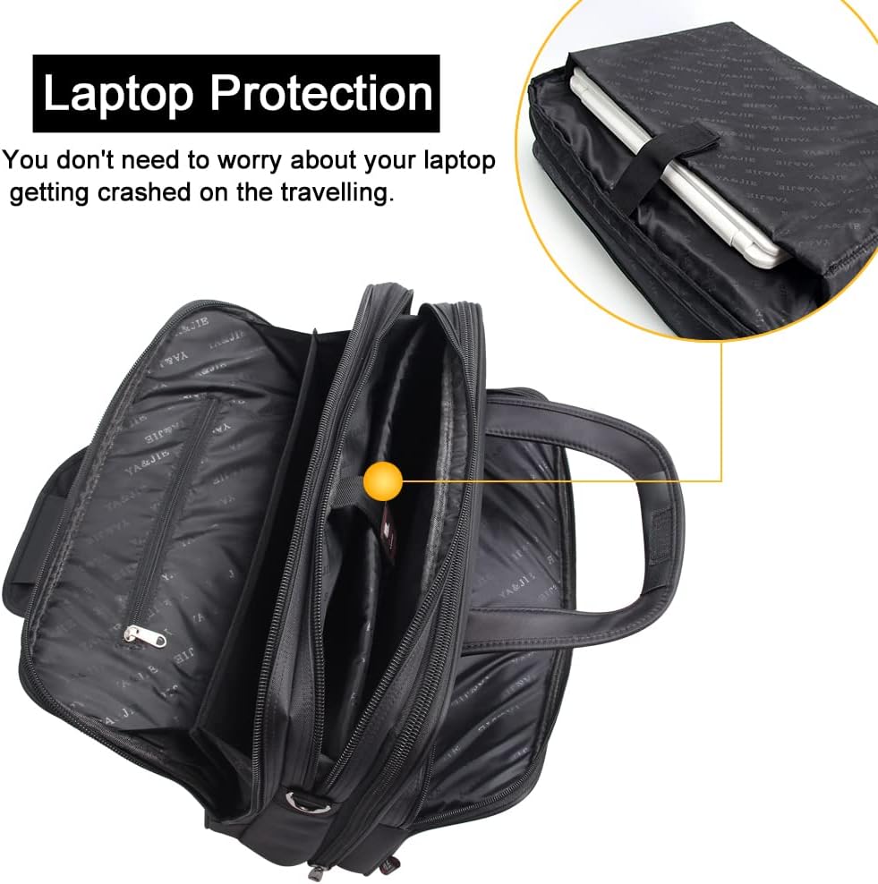 Heren Canvas Laptop & Business Schoudertas